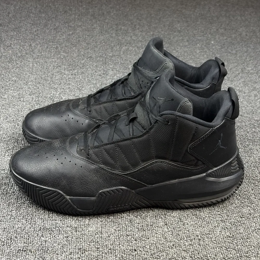 Nike Air Jordan Stay Loyal Triple Black DB2884-002 Mens Size 13 Basketball Shoes